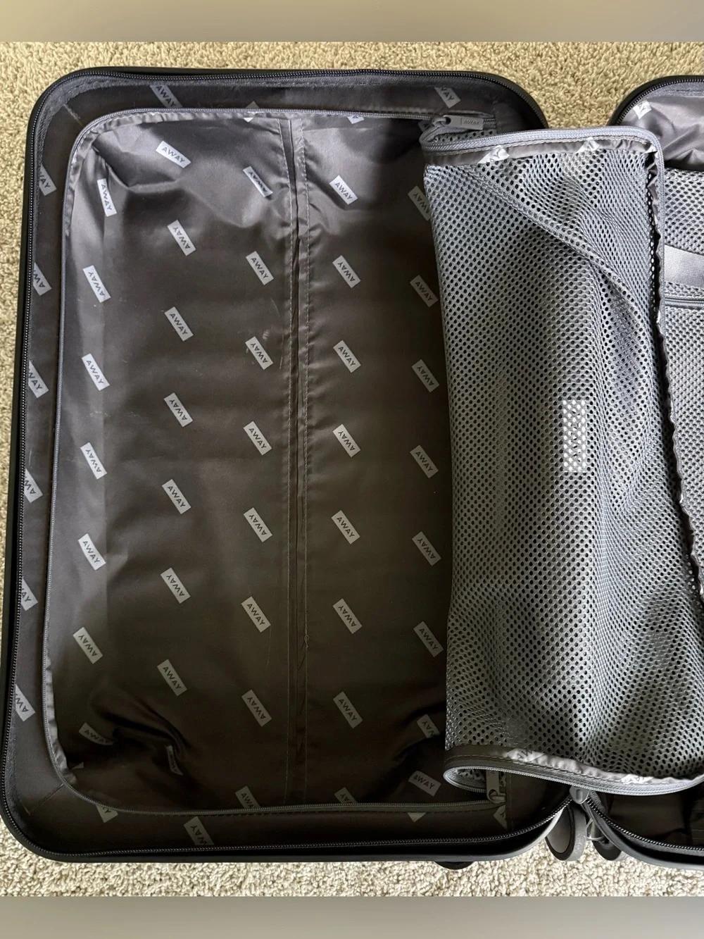 Away Hard Shell Carry-On Luggage in Coast Blue